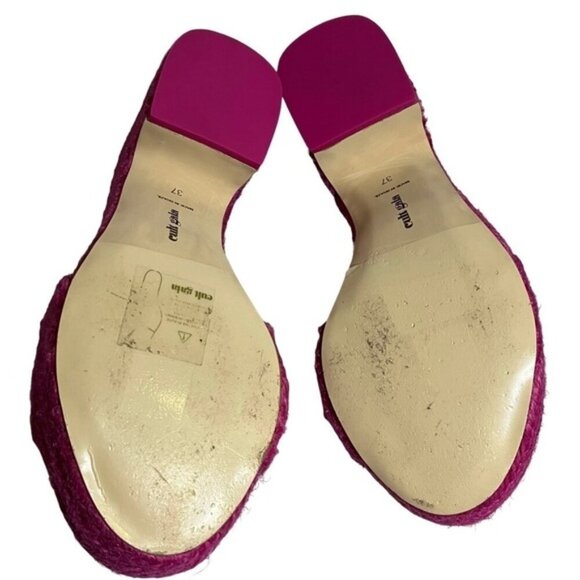 Cult Gaia Cleia Platform Sandal in Qajar Rose, Size: 7 - Picture 7 of 11